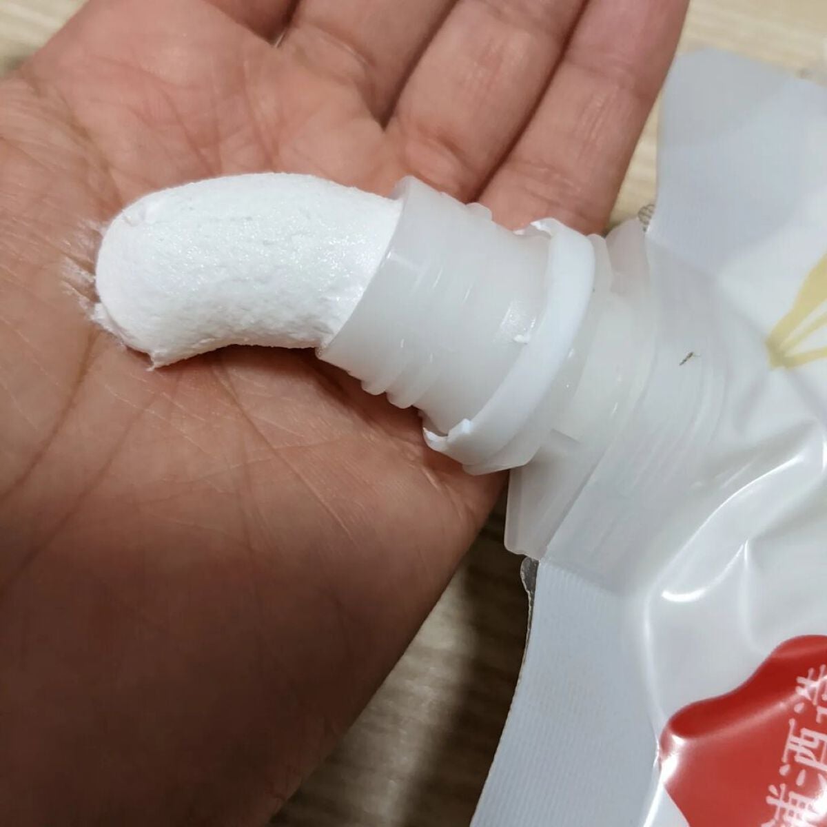 しろたまスクラブ /mai pair/洗い流すパック・マスクを使ったクチコミ(2枚目)