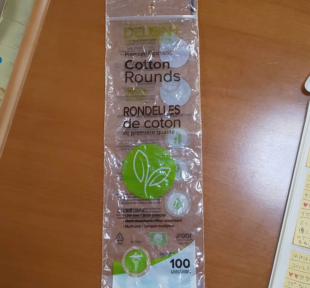 cotton rounds/DELON/コットンを使ったクチコミ（2枚目）