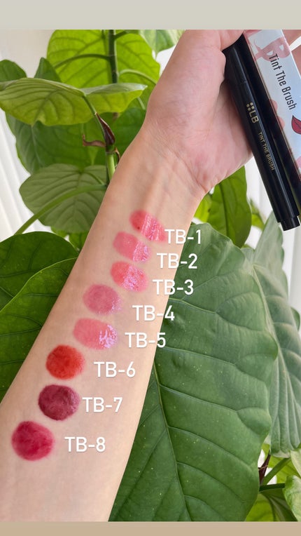 ティント ザ ブラッシュ TB‐2ホットピンク/LB/リップティントの画像