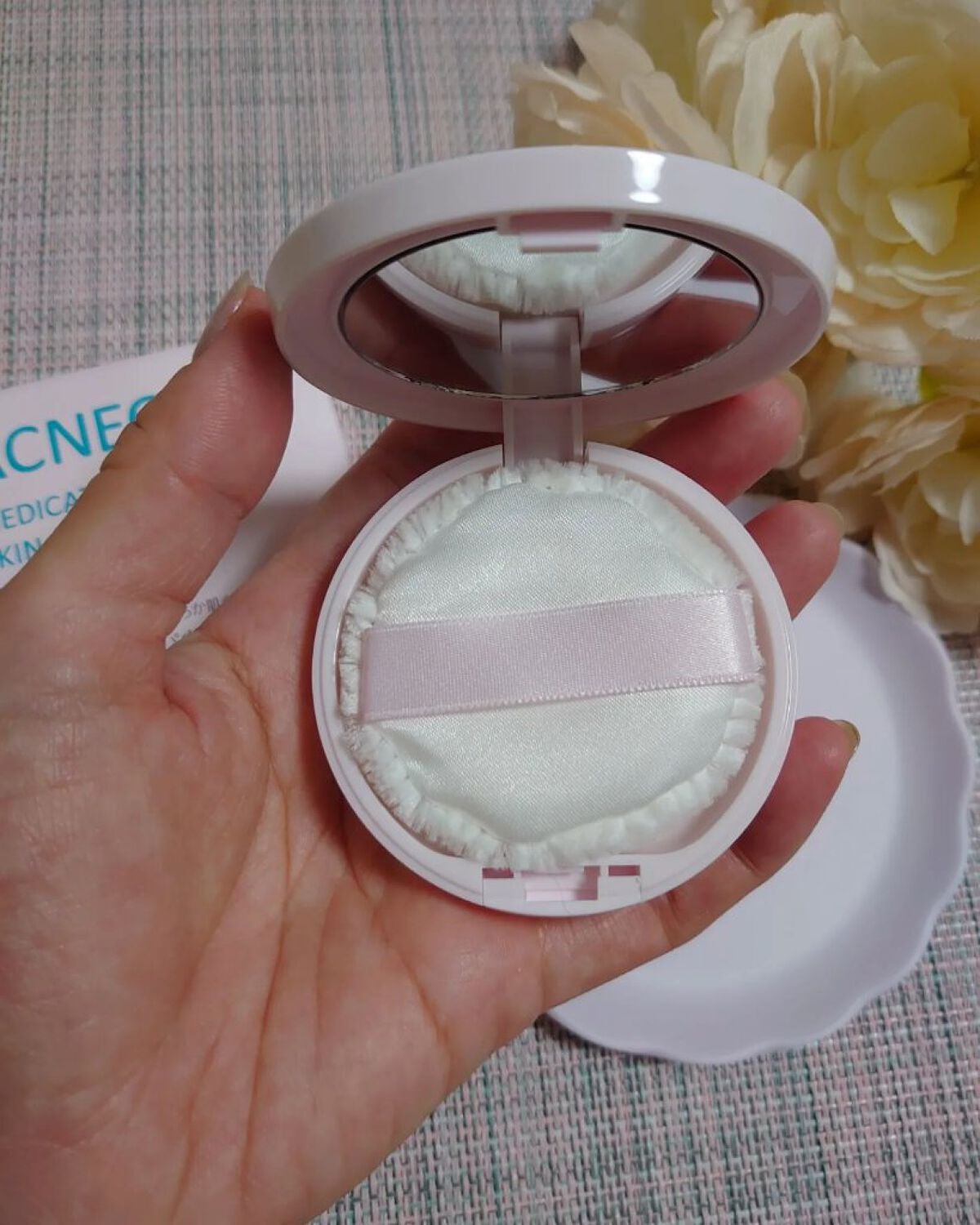 薬用 スキンケア パウダー/アクネオ/プレストパウダーを使ったクチコミ(3枚目)