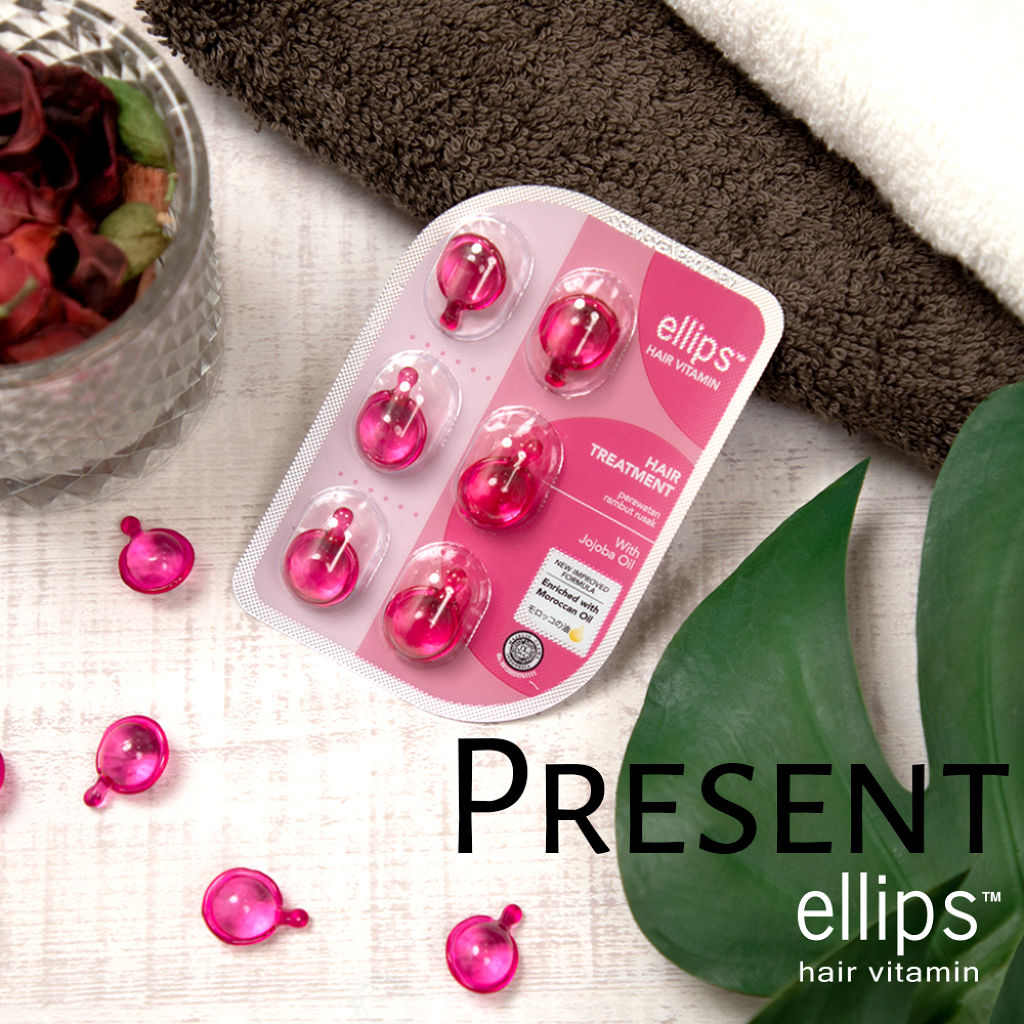 ヘアーオイル【トリートメント】/ellips/ヘアオイルを使ったクチコミ（1枚目）