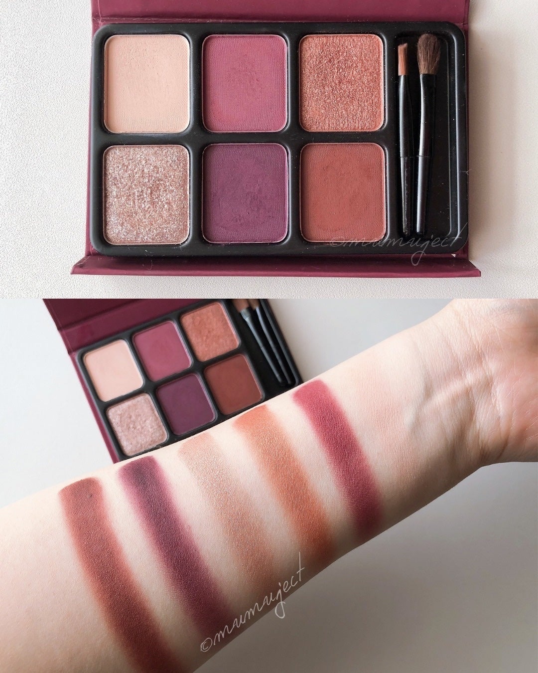 アイカラーパレット/heme/アイシャドウパレットを使ったクチコミ(2枚目)