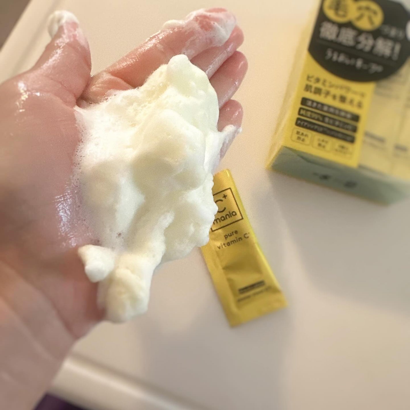 薬用パワークリアC+/C+mania/洗顔パウダーを使ったクチコミ(4枚目)