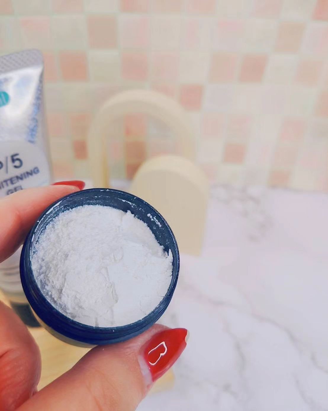 ホワイトニングパウダー シトラスL(レモン&ライム)/Dr.Oral/歯磨き粉を使ったクチコミ（3枚目）