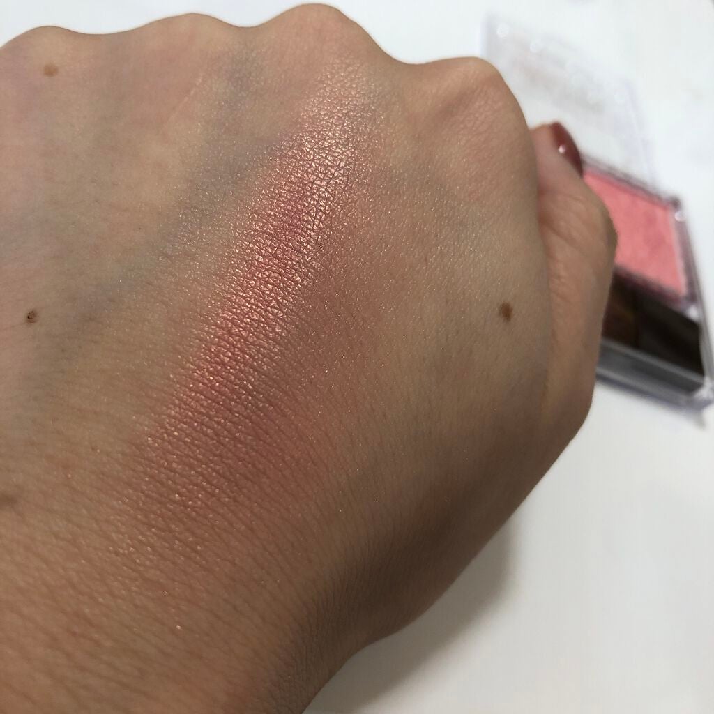 パールグロウチーク/CEZANNE/パウダーチークを使ったクチコミ(2枚目)