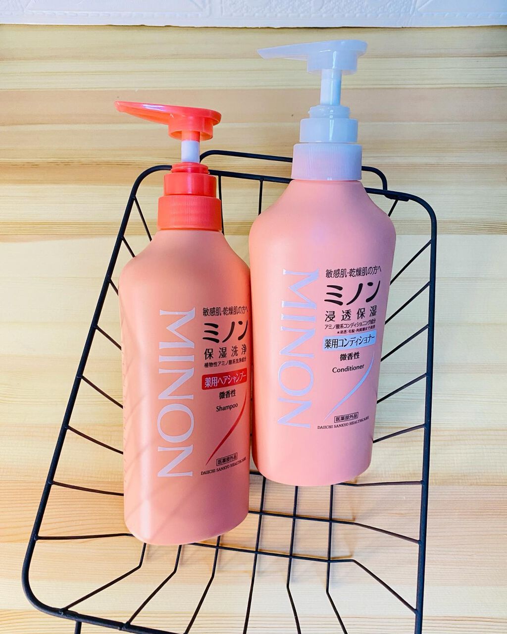 ミノン薬用ヘアシャンプー/薬用コンディショナー/ミノン/市販シャンプーを使ったクチコミ(2枚目)