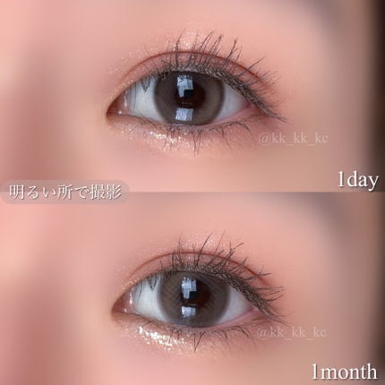 ピュアリティーシャインワンデー(PURITYSHINE 1day)/OLOLA/ワンデー(1DAY)カラコンを使ったクチコミ(4枚目)