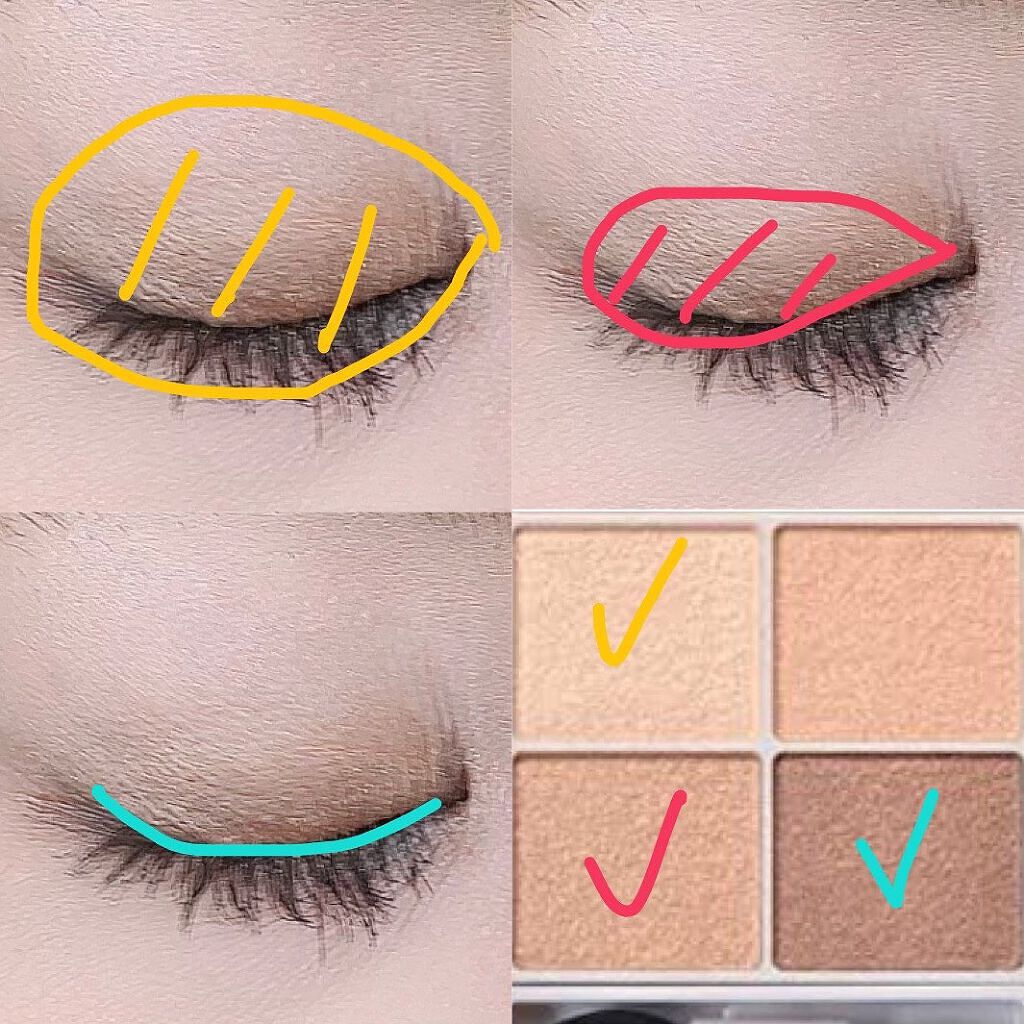 シルキースフレアイズ/キャンメイク/アイシャドウパレットを使ったクチコミ(2枚目)