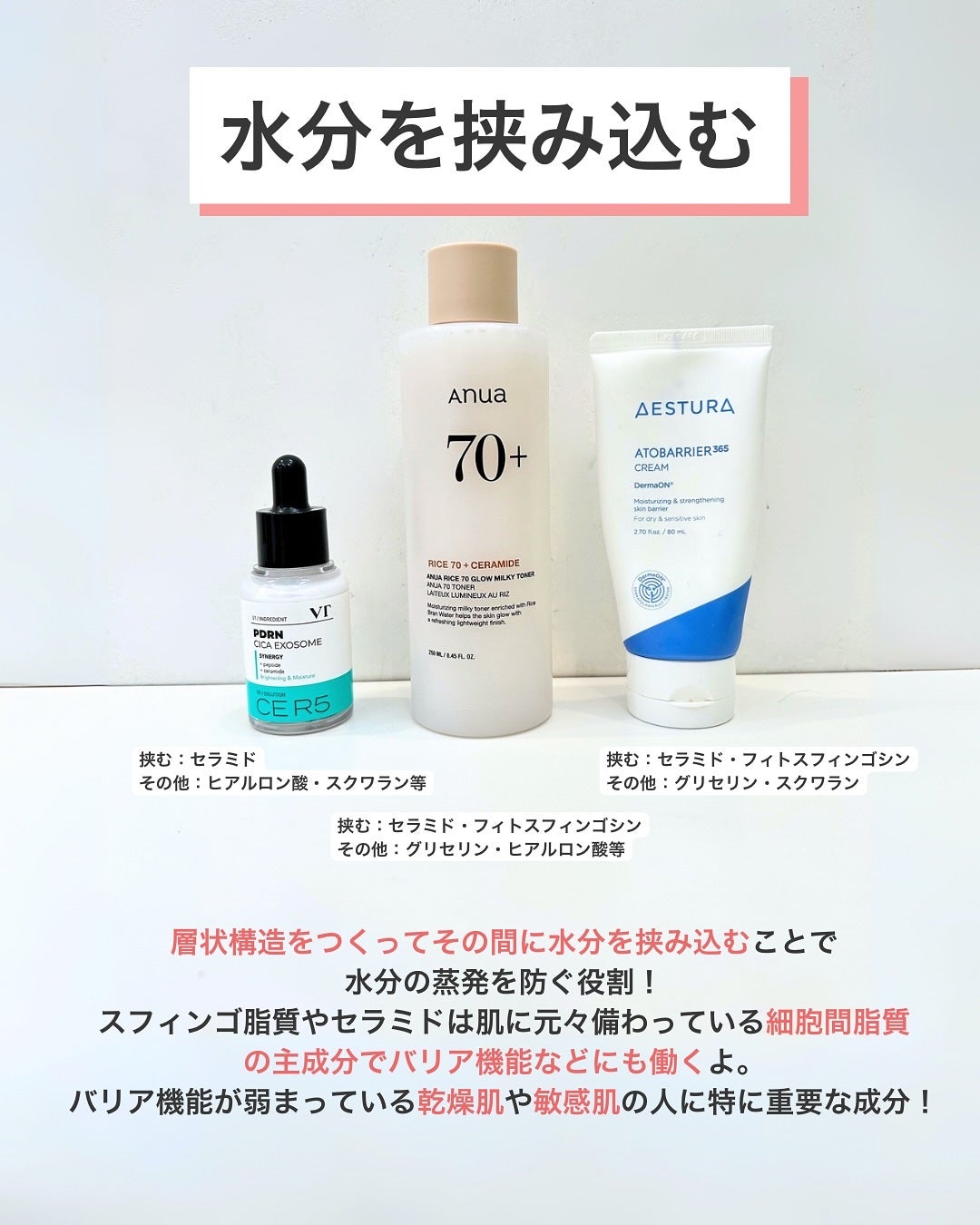 なぎ | スキンケア薬剤師 on LIPS 「◀︎ニキビ肌から毛穴レスになった薬剤師いろんな役割がある保湿成..」(6枚目)