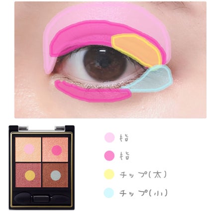 リアルクローズシャドウ/excel/アイシャドウパレットを使ったクチコミ(3枚目)