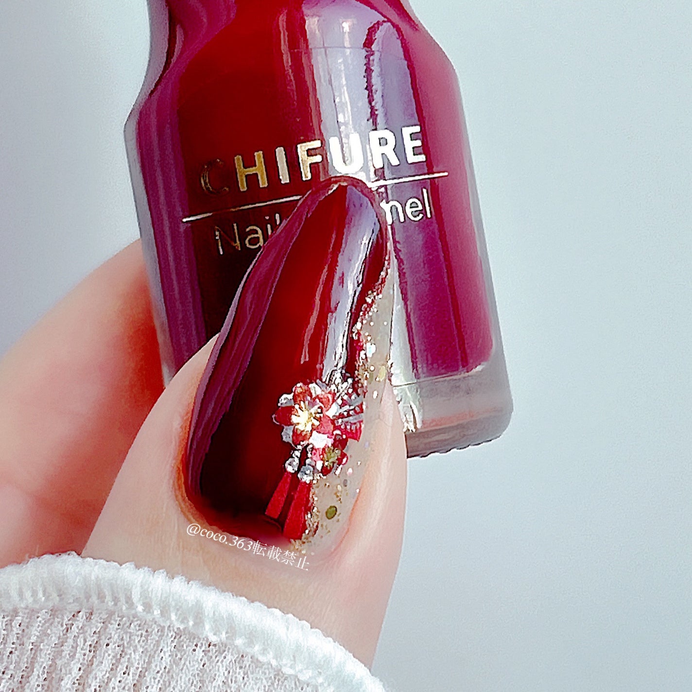 ネイル エナメル/ちふれ/マニキュアを使ったクチコミ(4枚目)