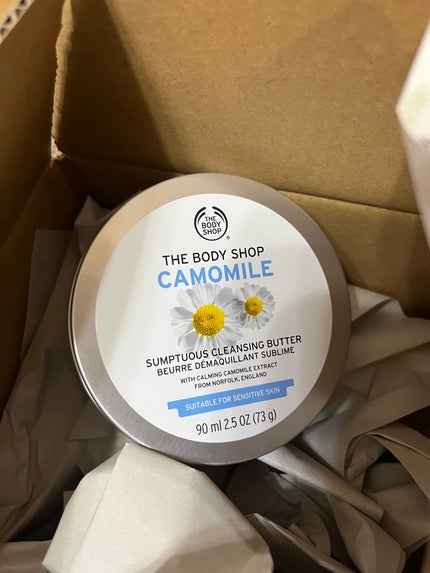 カモマイル サンプチュアス クレンジングバター/THE BODY SHOP/クレンジングバームを使ったクチコミ(1枚目)
