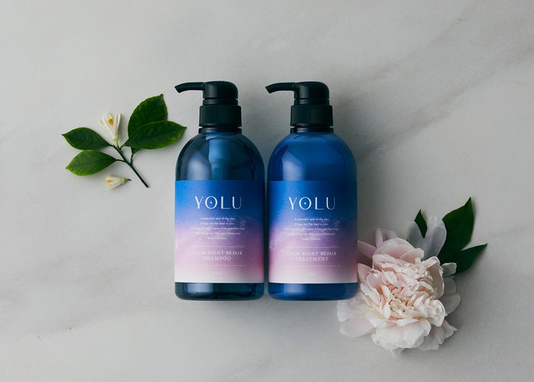 カームナイトリペアシャンプー/トリートメント/YOLU/市販シャンプーを使ったクチコミ(1枚目)