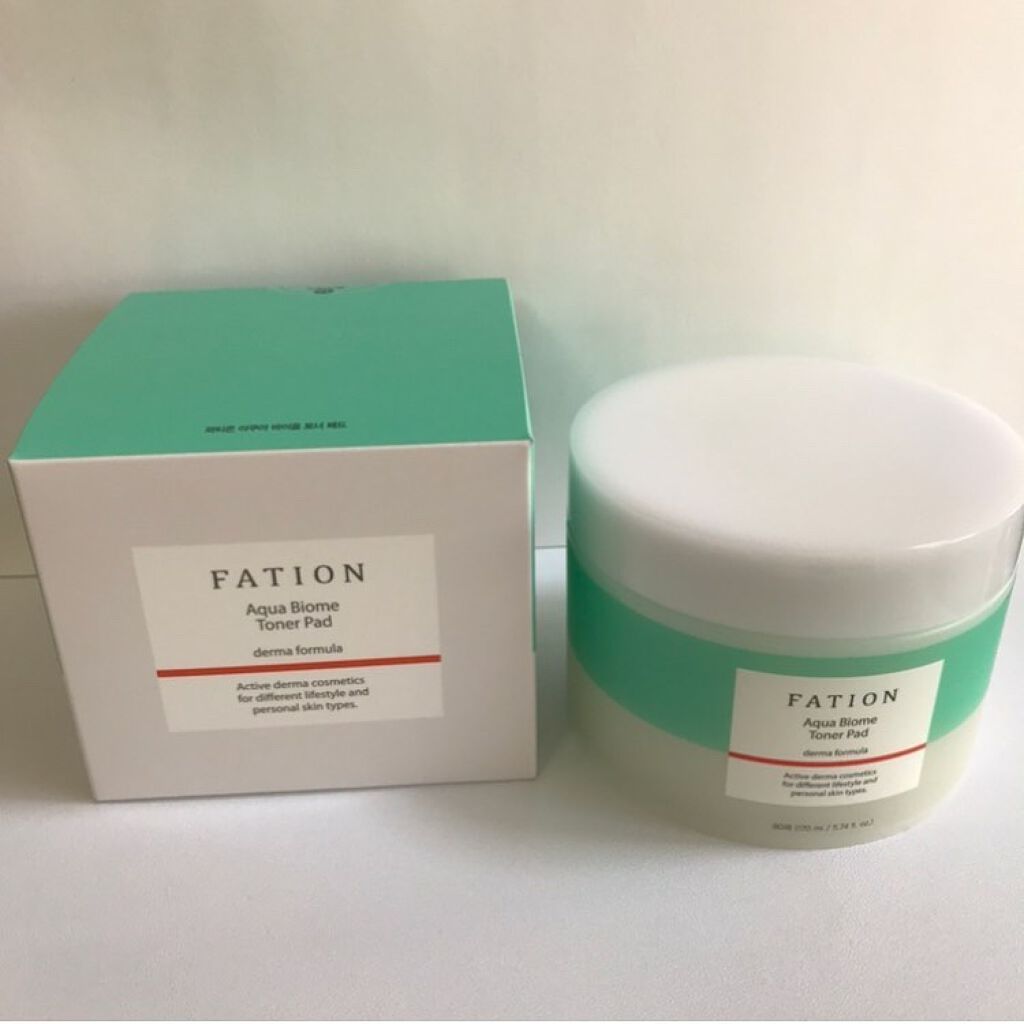 アクアバイオーム トナー パッド/FATION/トナーパッドを使ったクチコミ(1枚目)