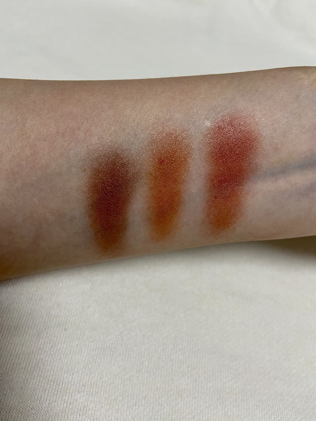 フーミー アイシャドウパレット R.P/WHOMEE/アイシャドウパレットを使ったクチコミ（3枚目）