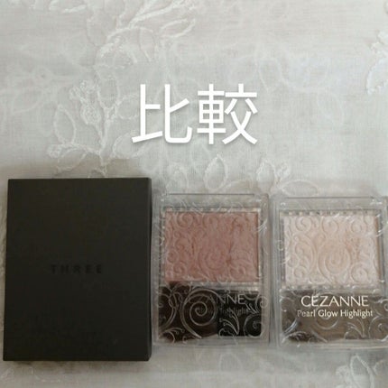 THREE シマリング グロー デュオ/THREE/クリームハイライトを使ったクチコミ(1枚目)