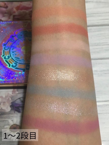 イメージ「マヤ」 アイシャドウパレット/ZEESEA/アイシャドウパレットを使ったクチコミ(4枚目)