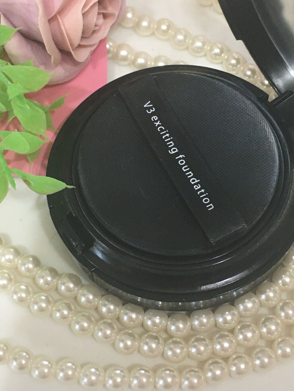 V3 エキサイティングファンデーション/SPICARE/クッションファンデーションを使ったクチコミ(2枚目)