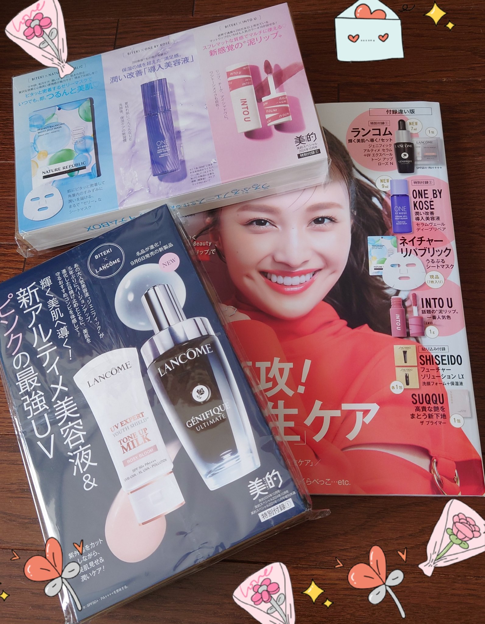 スーパーマットリップ＆チークマッド/INTO U/口紅を使ったクチコミ（1枚目）