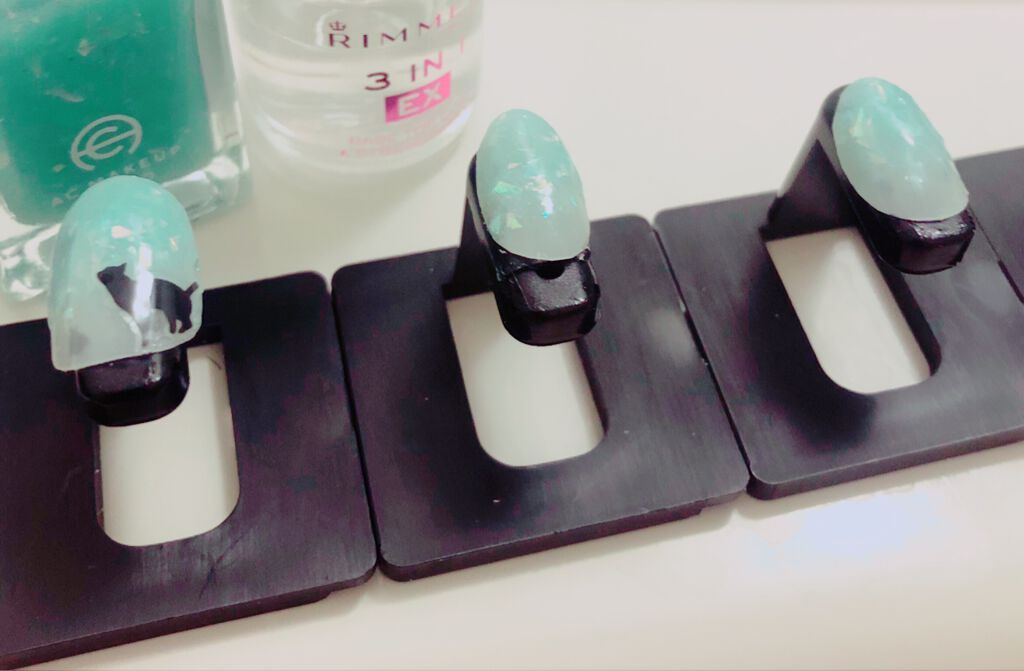 ネイルチップスタンド/セリア/ネイル用品を使ったクチコミ（1枚目）