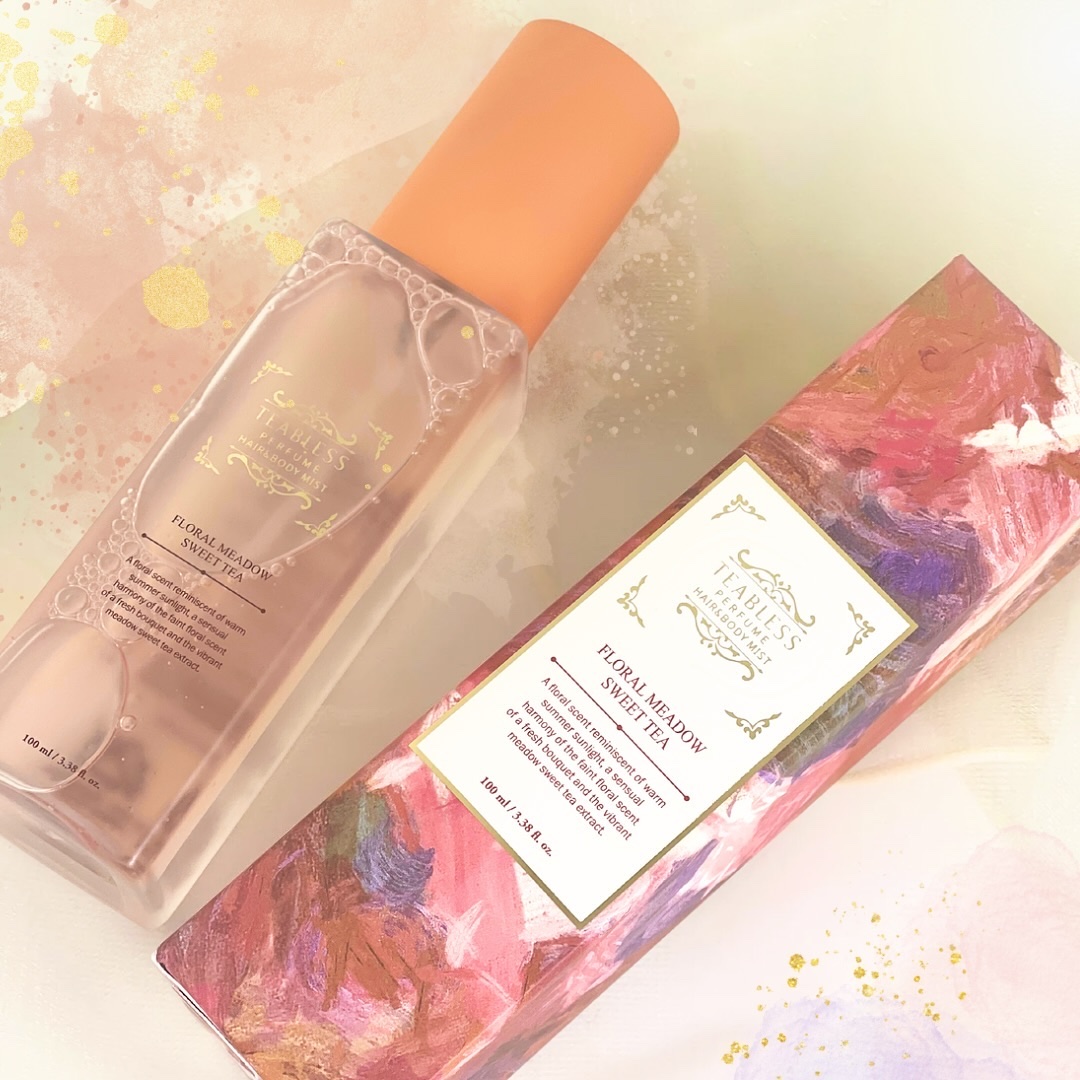 パヒュームヘア&ボディミスト フローラルメドウスウィートティー/TEABLESS/ヘアミストを使ったクチコミ（1枚目）