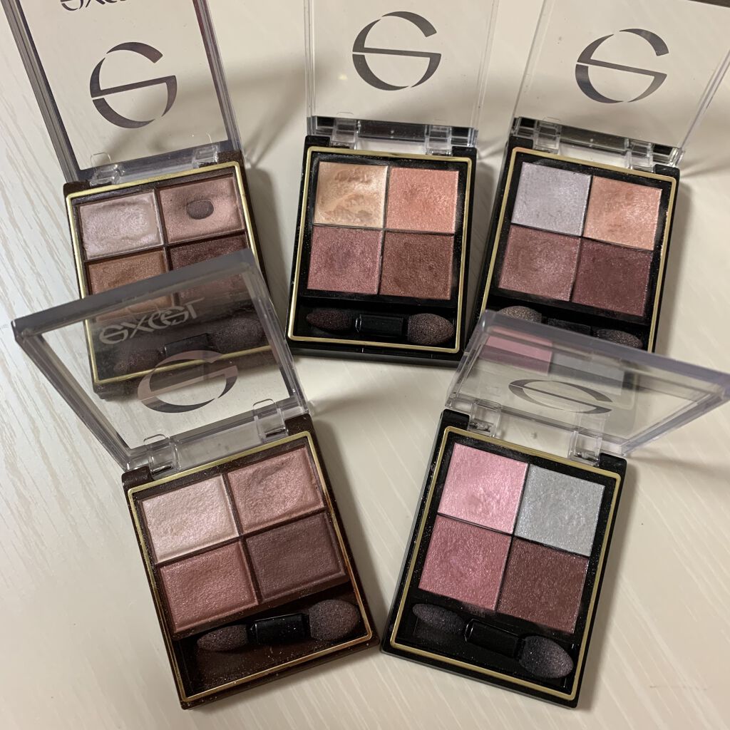 スキニーリッチシャドウ/excel/アイシャドウパレットを使ったクチコミ（2枚目）