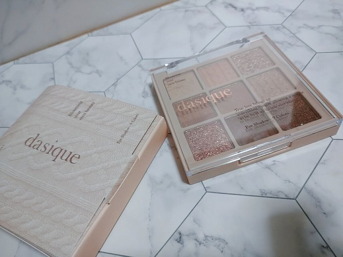 シャドウパレット/dasique/アイシャドウパレットを使ったクチコミ（1枚目）
