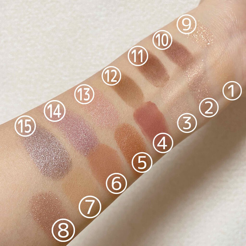 プレイカラーアイパレット ランジェリーバックステージ/ETUDE/アイシャドウパレットを使ったクチコミ（3枚目）