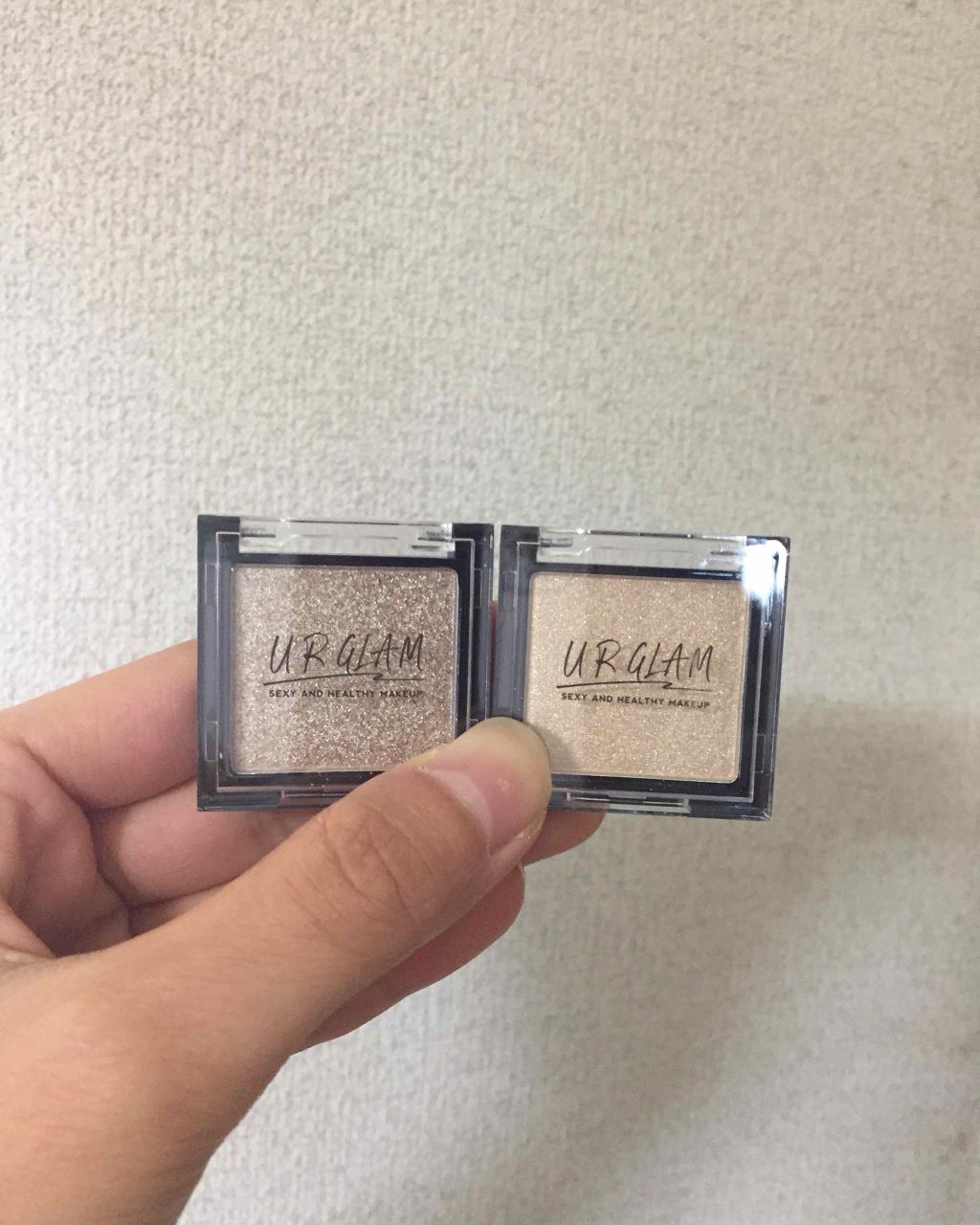 UR GLAM　POWDER EYESHADOW/U R GLAM/単色アイシャドウを使ったクチコミ（1枚目）