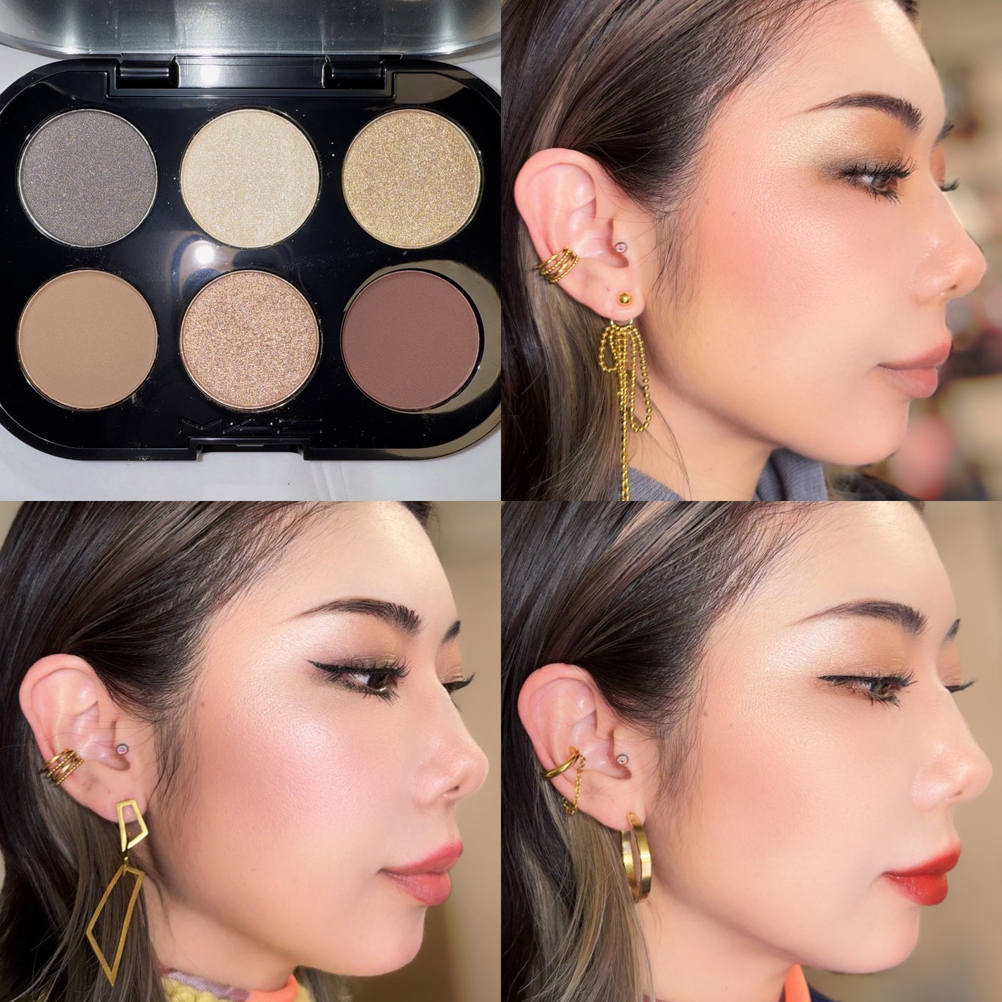 コネクト イン カラー アイシャドウ パレット × 6/M・A・C/アイシャドウパレットを使ったクチコミ(7枚目)