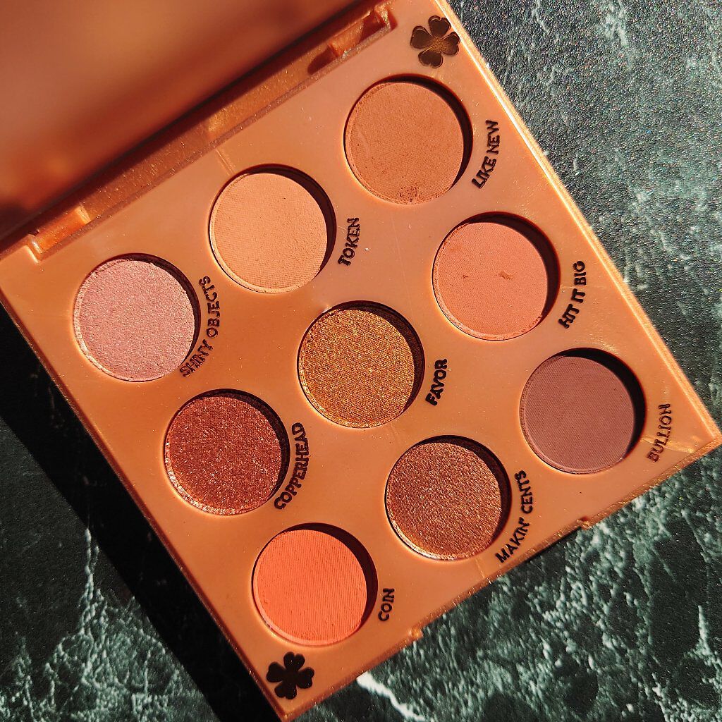  ラッキーペニー/ColourPop/アイシャドウパレットを使ったクチコミ（1枚目）