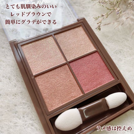 ニュアンスオンアイシャドウ/CEZANNE/アイシャドウパレットを使ったクチコミ(2枚目)