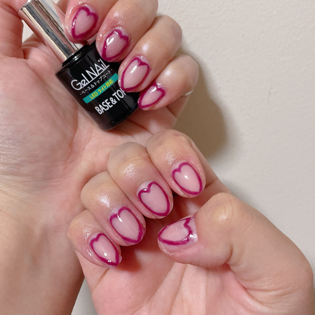 ジェルネイル（ライト対応）/セリア/ジェルネイルを使ったクチコミ（2枚目）