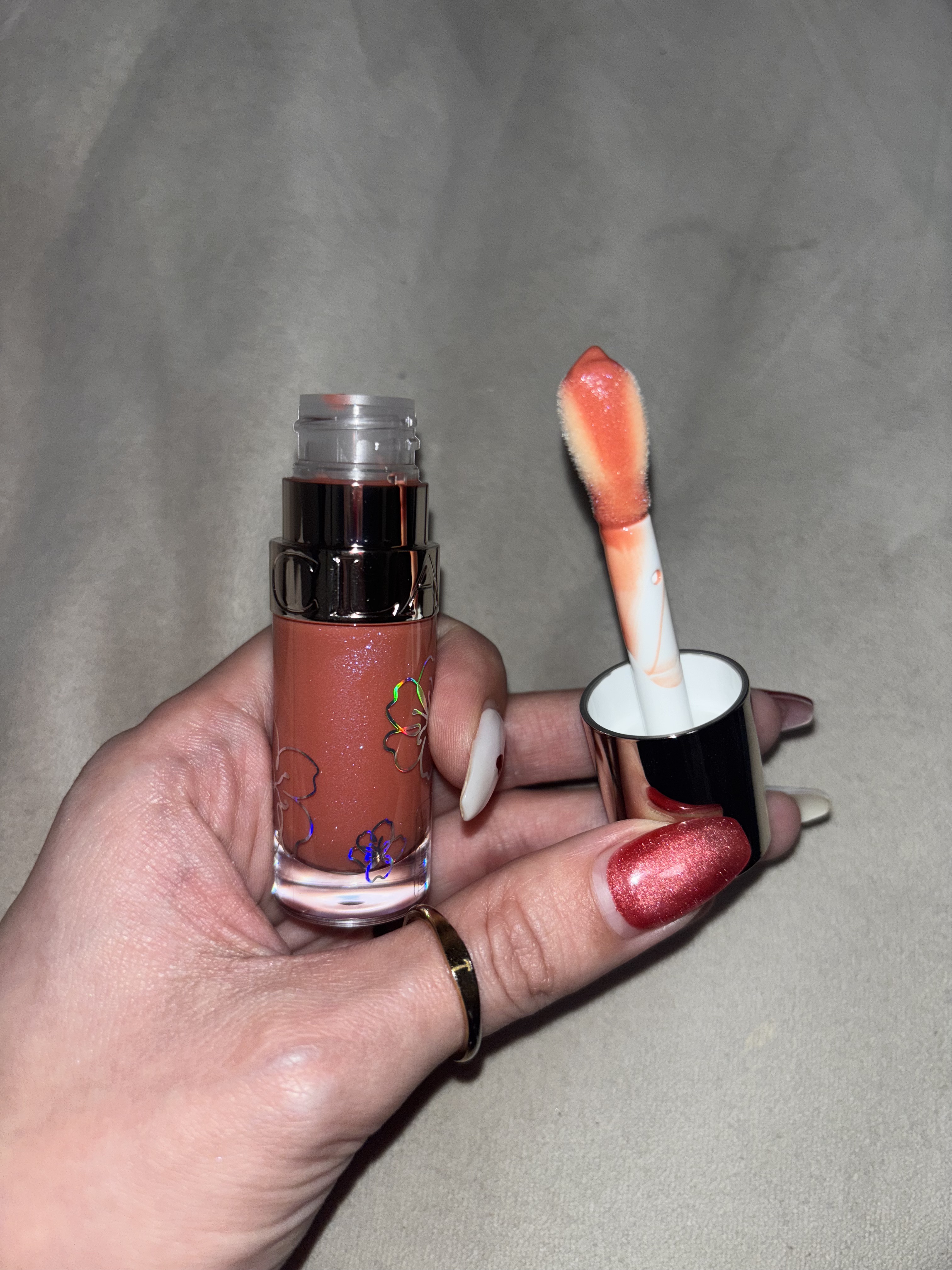 ハンド／ネイル トリートメント クリーム 30mL（フェアリー ブロッサム）/CLARINS/ハンドクリームを使ったクチコミ（3枚目）