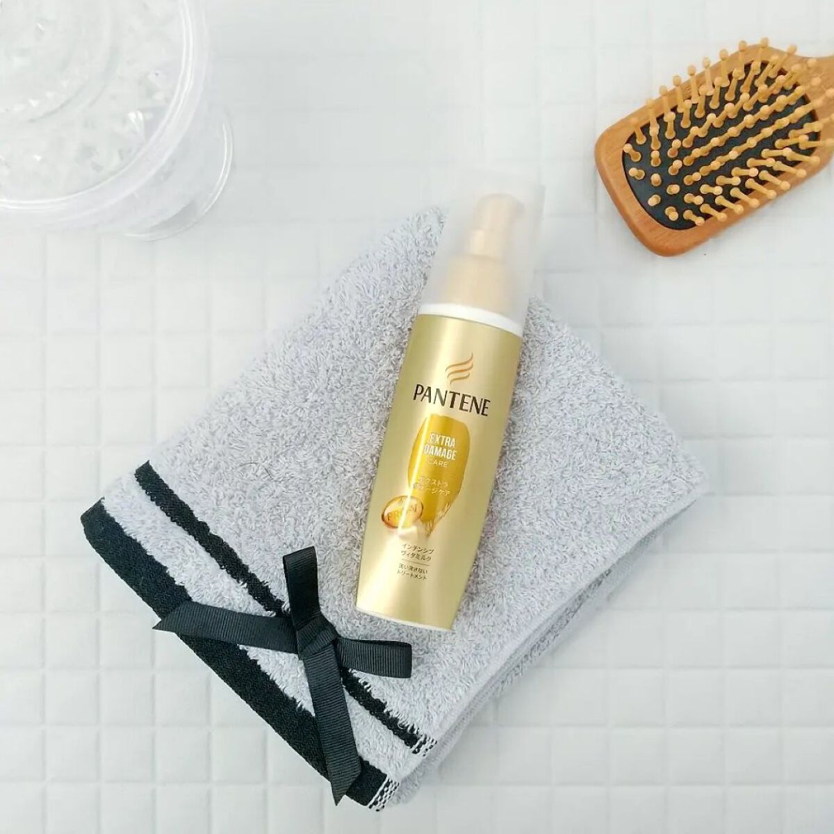 エクストラダメージケア インテンシブ ヴィタミルク 洗い流さないトリートメント /パンテーン/アウトバストリートメントを使ったクチコミ（1枚目）