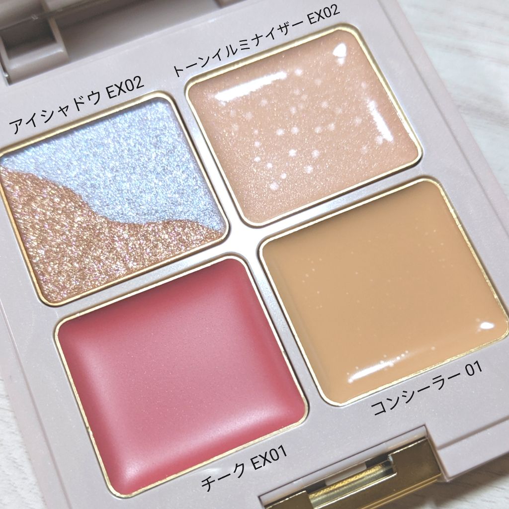 ホリデー メイクアップ コレクション 2019/to/one/メイクアップキットを使ったクチコミ（3枚目）