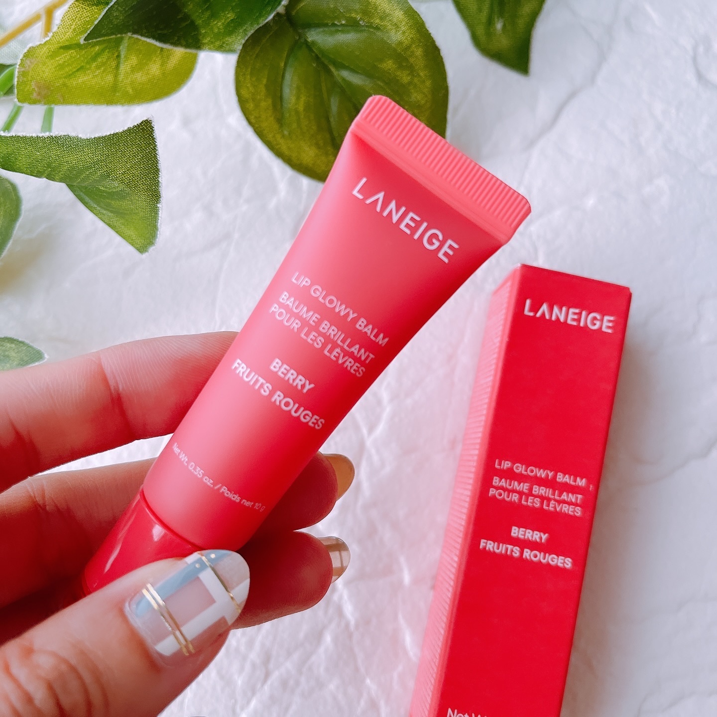 リップグロウィバーム ベリー/LANEIGE/リップバームを使ったクチコミ（2枚目）