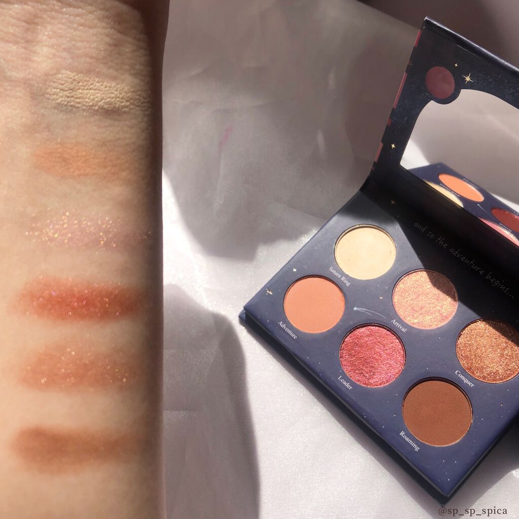 銀河系アイシャドウパレット/Ready to Shine/アイシャドウパレットを使ったクチコミ(2枚目)