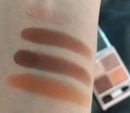 シルキースフレアイズ(マットタイプ)/キャンメイク/アイシャドウパレットを使ったクチコミ(4枚目)