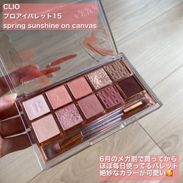 プロ アイ パレット/CLIO/アイシャドウパレットを使ったクチコミ（2枚目）