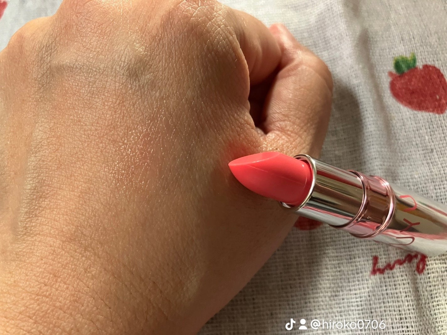 HANATSUYU ティントリップ/HANATSUYU/リップティントを使ったクチコミ(5枚目)