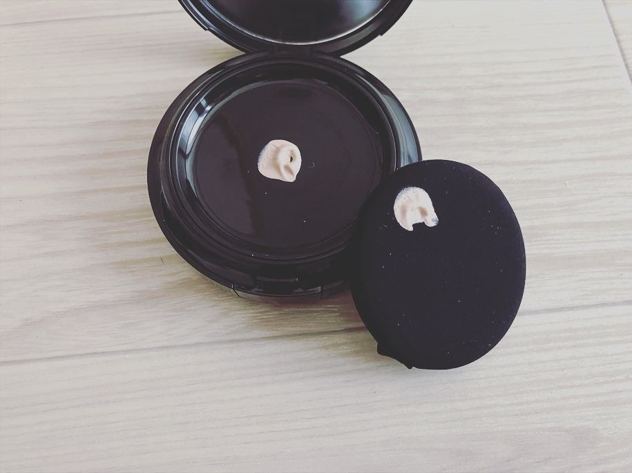 V3 エキサイティングファンデーション/SPICARE/クッションファンデーションを使ったクチコミ(2枚目)