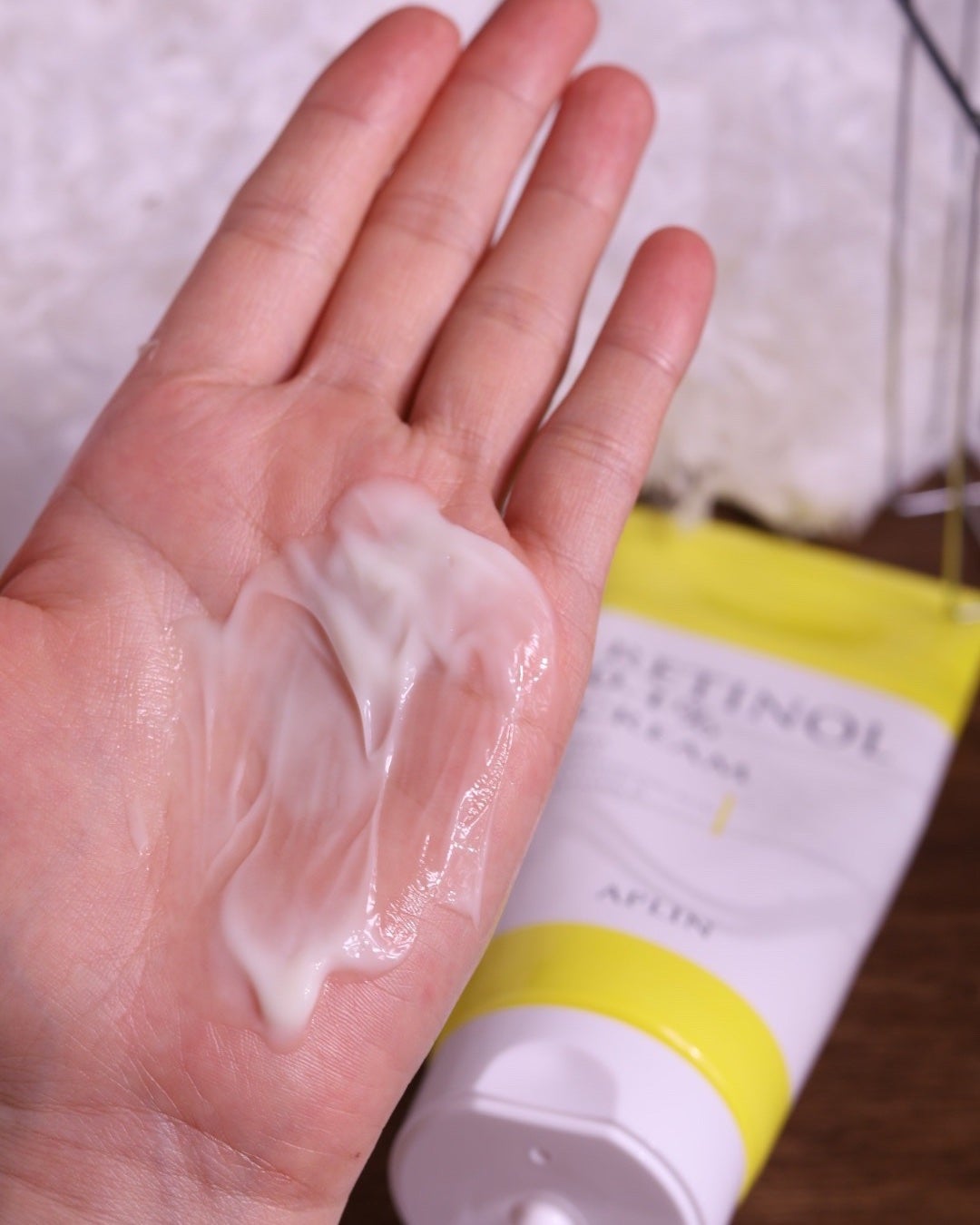 レチノール0.1クリーム/APLIN/フェイスクリームを使ったクチコミ(4枚目)