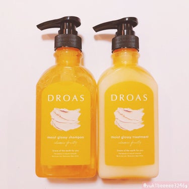 DROAS モイストグロッシーシャンプー/トリートメントのクチコミ「⁡
⁡
✁┈┈┈┈┈┈┈┈┈┈┈┈┈┈┈┈┈┈┈┈┈┈⁡⁡
⁡
DROAS⁡
モイストグロッシ.....」（2枚目）