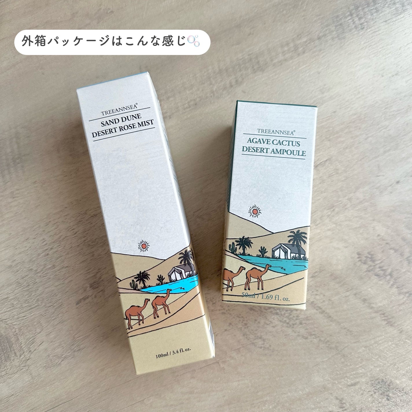 アガベ カクタス デザート アンプル/ツリーアンシー/美容液を使ったクチコミ(8枚目)