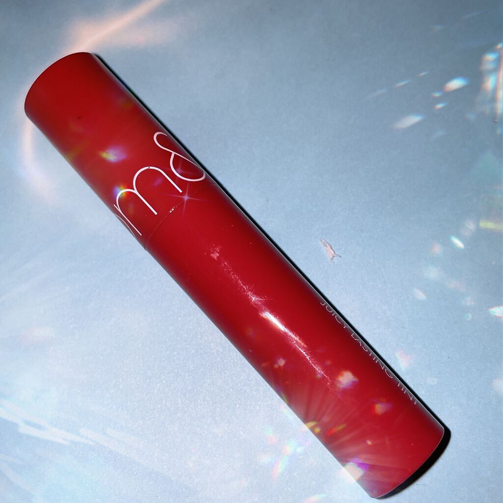 ジューシーラスティングティント/rom&nd/リップティントを使ったクチコミ(2枚目)