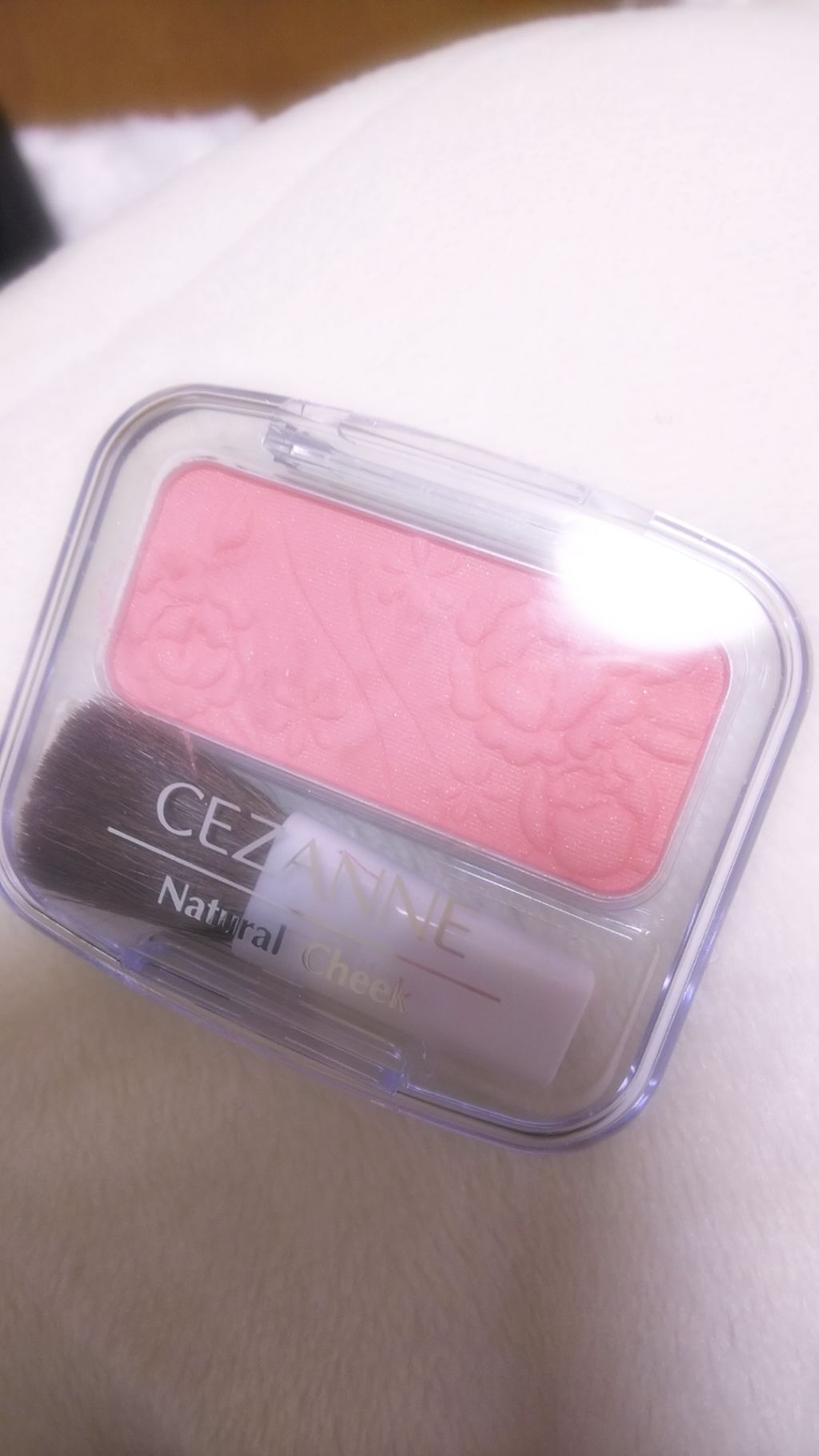 ナチュラル チークN/CEZANNE/パウダーチークを使ったクチコミ（1枚目）