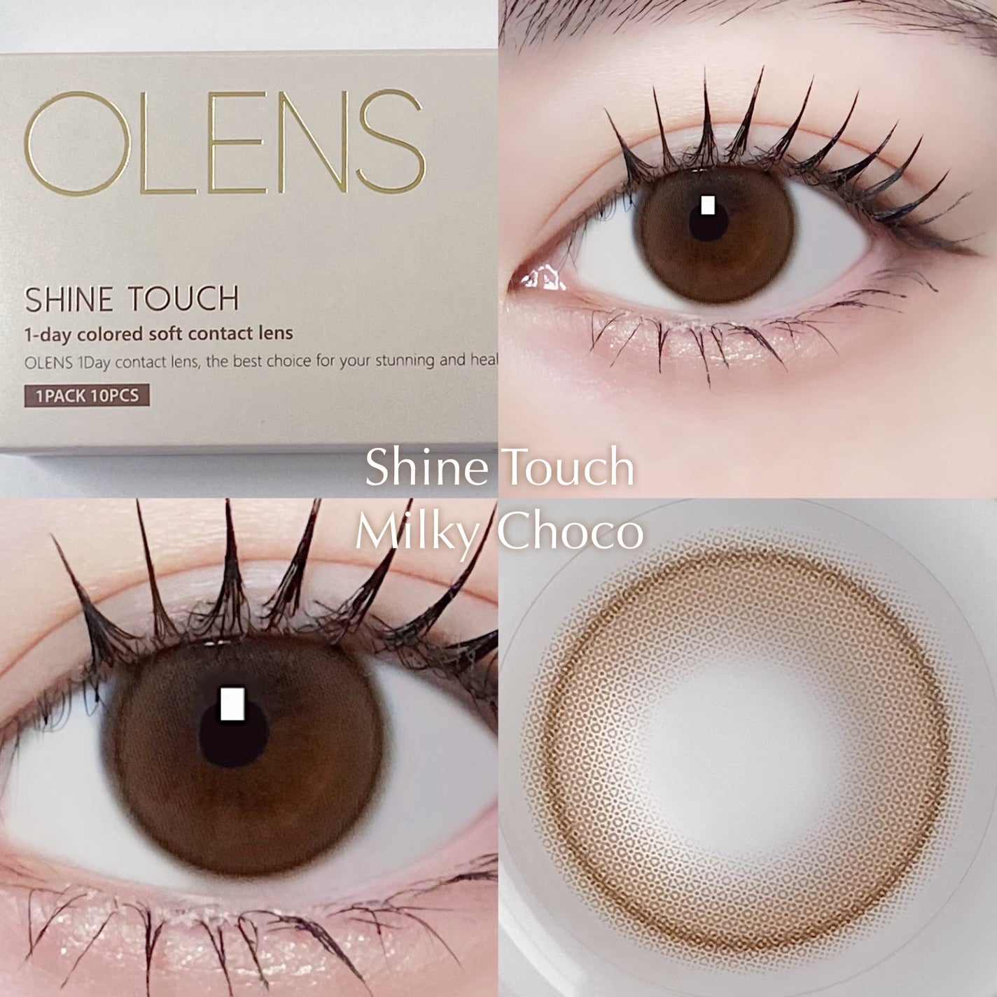 ViVi Ring 1day/OLENS/ワンデー(1DAY)カラコンを使ったクチコミ(4枚目)