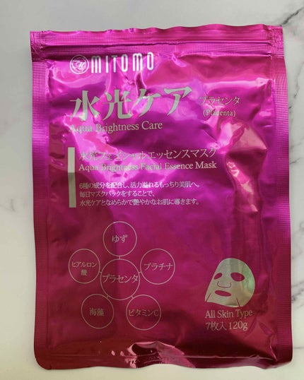 水光ケア フェイシャルマスク(プラセンタ)/MITOMO/シートマスク・パックを使ったクチコミ(1枚目)