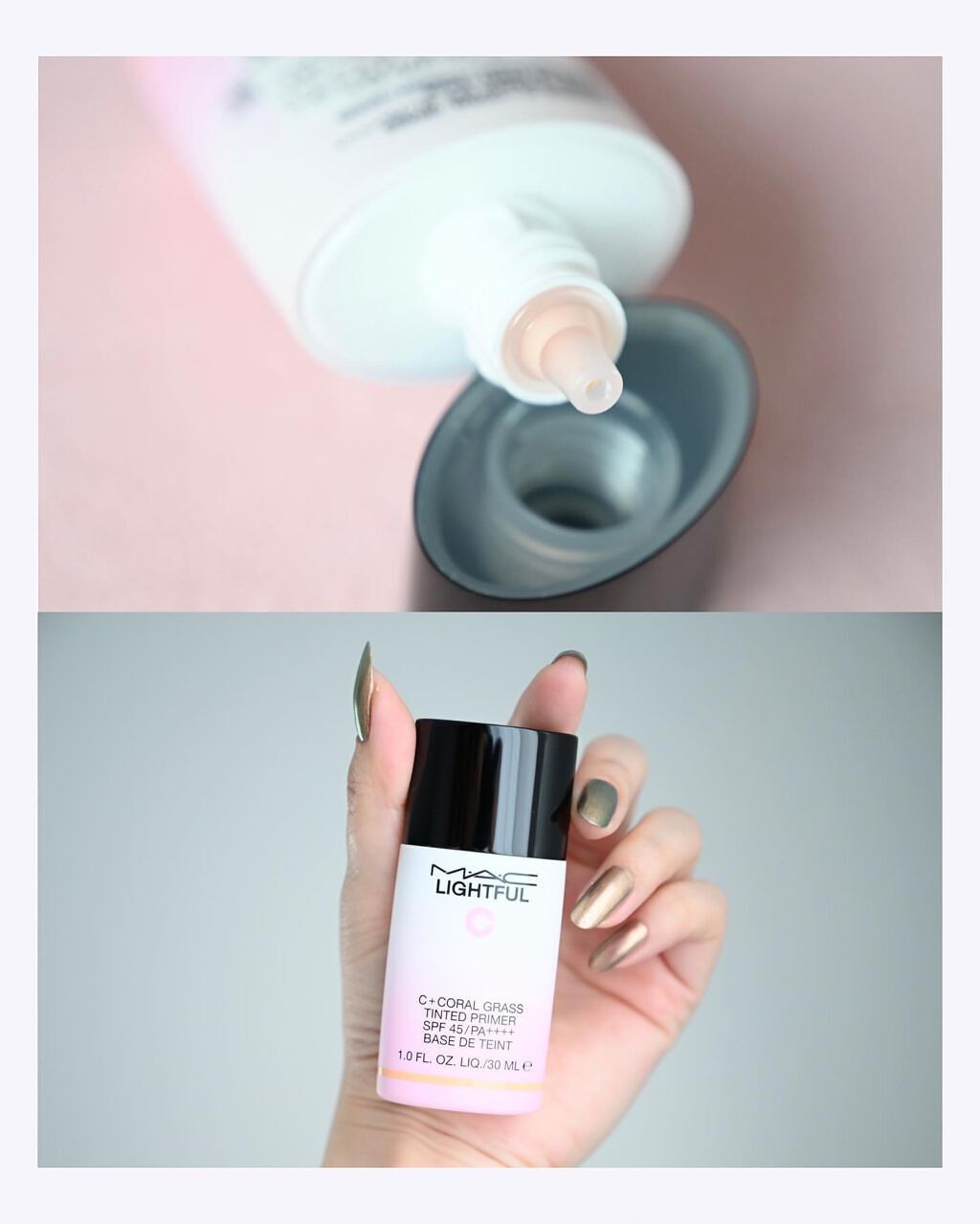 ライトフル Ｃ＋ティンティッド プライマーSPF45(PA++++)/M・A・C/化粧下地を使ったクチコミ（2枚目）